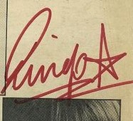 Ringo Starr autograph example