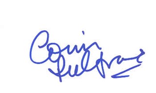 Corin Redgrave autograph