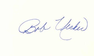 Bob Uecker autograph