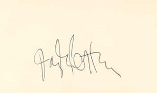 Joseph Cotten autograph