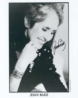 Joan Baez autograph
