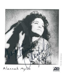 Alannah Myles autograph