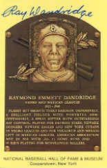 Ray Dandridge autograph