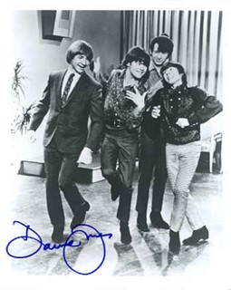Davy Jones autograph