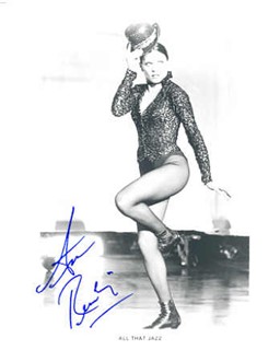Ann Reinking autograph
