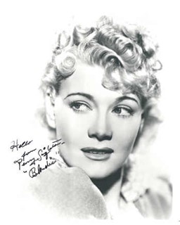 Penny Singleton autograph