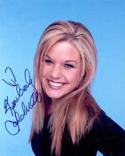 Kimberly Caldwell autograph