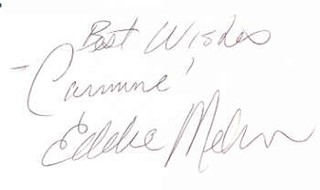 Eddie Mekka autograph
