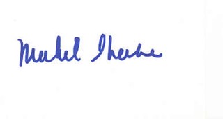 Michele Greene autograph