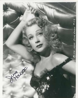 June Havoc autograph