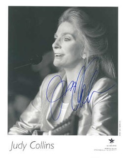 Judy Collins autograph