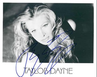 Taylor Dayne autograph