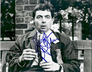Rowan Atkinson autograph