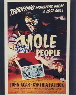 The Mole People autograph