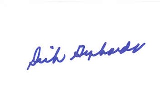 Dick Gephardt autograph