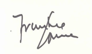 Frankie Laine autograph