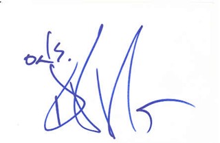 DMX autograph