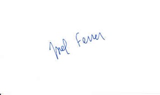 Mel Ferrer autograph