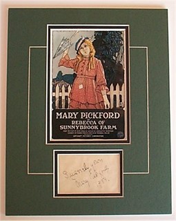 Rebecca of Sunnybrook Farm autograph