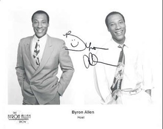 Byron Allen autograph