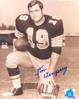 Tom Dempsey autograph