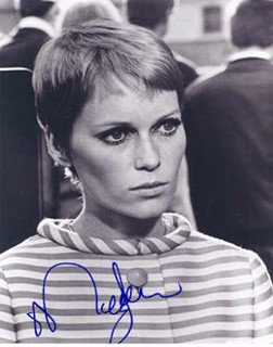 Mia Farrow autograph