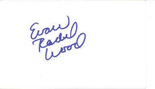 Evan Wood autograph