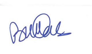 Bill Daily autograph
