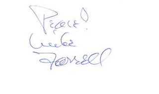 Mike Farrell autograph