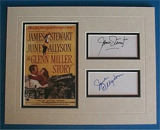 The Glenn Miller Story autograph