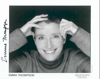 Emma Thompson autograph