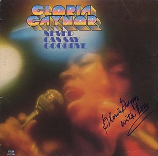 Gloria Gaynor autograph