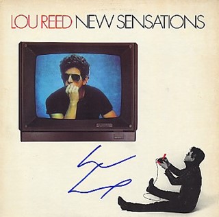 Lou Reed autograph