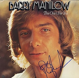 Barry Manilow #3 autograph