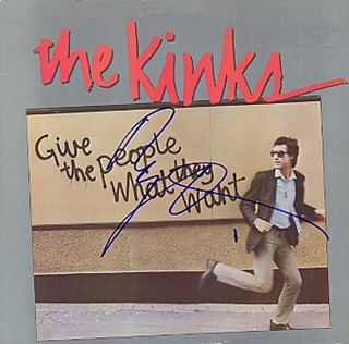 The Kinks #2 autograph