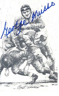 George Musso autograph