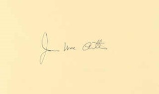 James MacArthur autograph