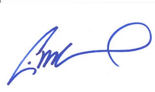 Eric McCormack autograph