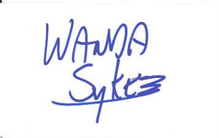 Wanda Sykes autograph
