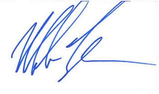 Mike Tyson autograph