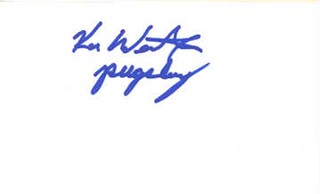 Ken Weatherwax autograph