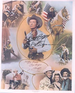 Rogers and Evans autograph