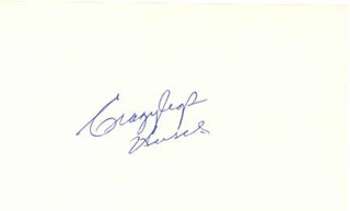 Crazylegs Hirsch autograph