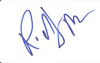 Rick James autograph