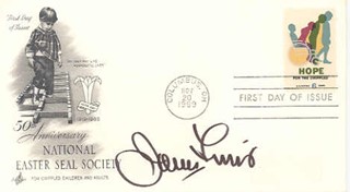 Jerry Lewis autograph
