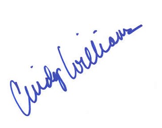 Cindy Williams autograph