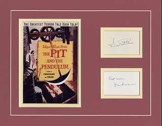 The Pit and The Pendulum autograph