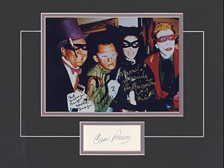 Batman Villains autograph