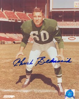 Chuck Bednarik autograph