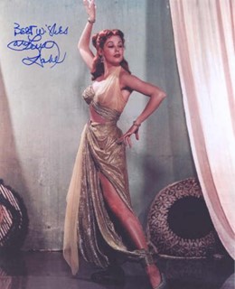 Arlene Dahl autograph